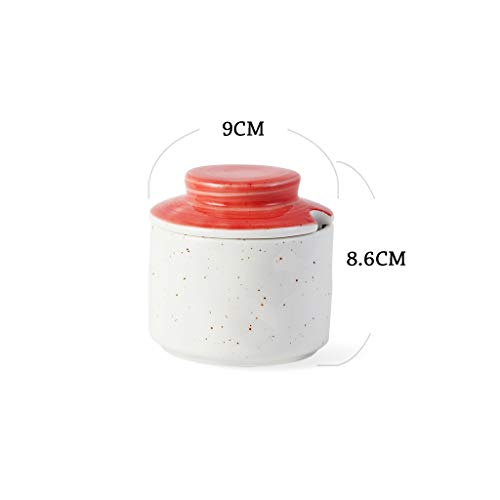 Pot assaisonnement céramique maison créative pour stopper l'humidité du sel
