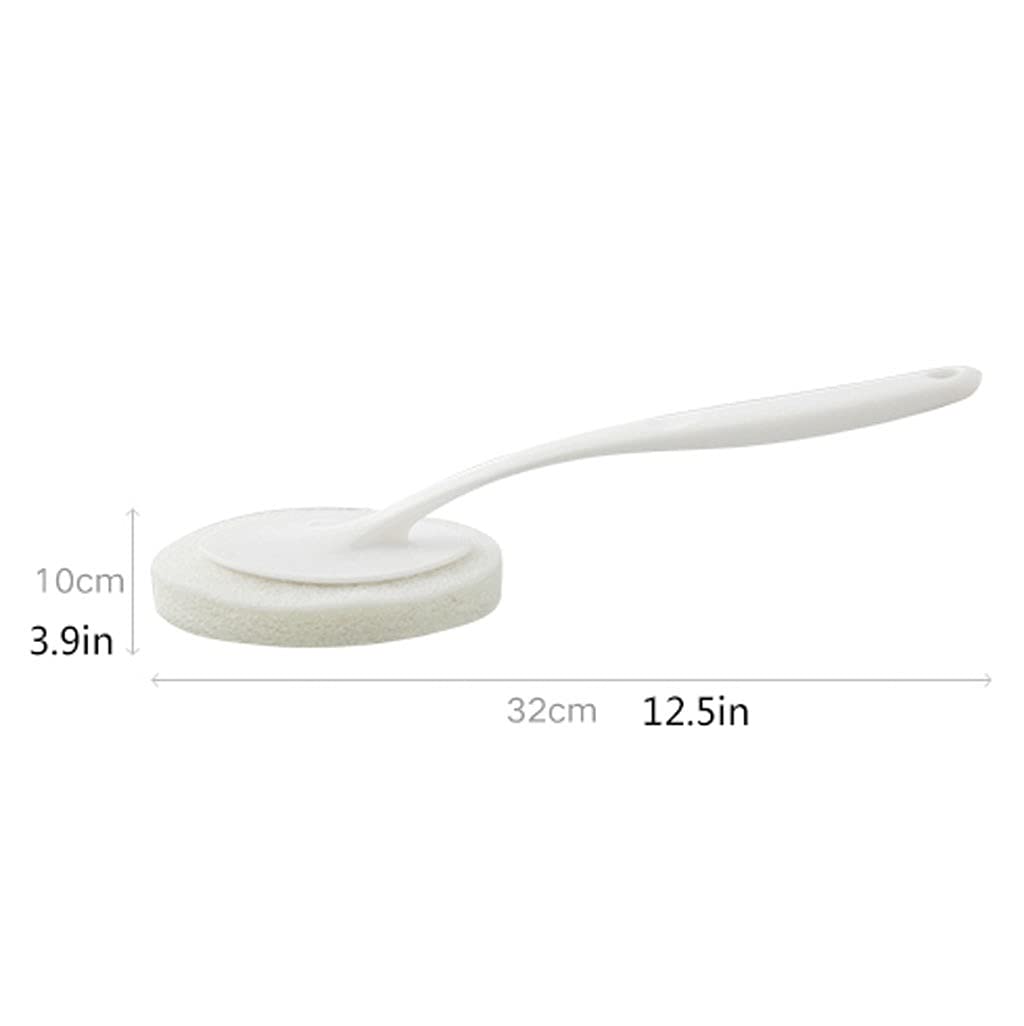 Escobilla Baño/Escobilla y Portaescobillas de Baño Escobilla De Baño Multifuncional, Escobilla De Baño De Mango Largo, Escobilla De Baño De Doble Uso De Color Sólido for Cocina Y Baño, Escobilla De Ba