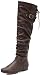 DREAM PAIRS COLBY Women's Fashion Casual Over The Knee Pull On Slouchy High Boots (WIDE CALF AVAILABLE)