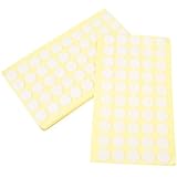 PRETYZOOM 500 Stück Ablösbare Runde Klebepunkte Doppelseitiges Transparentes Acrylband Starke Haftung für Partydekoration Bastelbedarf Fotos Scrapbooks und Poster