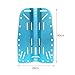 Diver BCD Gear Scuba Diving Backplate Accessories Aluminum Alloy Tank Holder Tech Diving Harness for Snorkeling Watersports, Blue