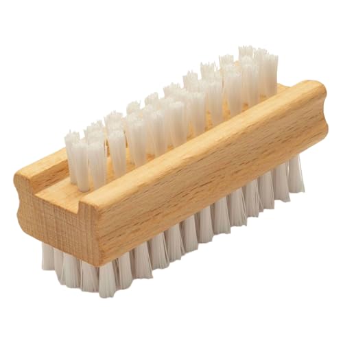 Cepillo De Limpieza - 9.5x3.5x4, Cm Cepillo De Dientes Para Manos | Cepillar Uñas De Madera | Accesorios De Manicura Con Mango No Deslizante Para El Uso De Cepillos Diarios Domésticos