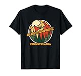 Vintage Glen Campbell Pennsylvania Mountain Hiking Souvenir T-Shirt