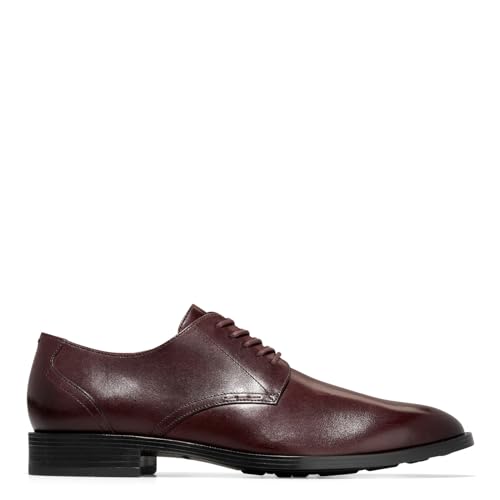 Cole HAAN Mens Hawthorne Plain OX, Bloodstone/Black, 7.5 M US