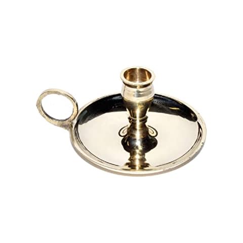 Brass Chime Candlestick Candle Holder for 1/2" Diamater Candles Cover