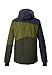 Killtec Herren Skijacke Funktionsjacke mit Kapuze und Schneefang KSW 306 MN SKI Jckt wasserdicht, Winddicht, atmungsaktiv 00788-moos L