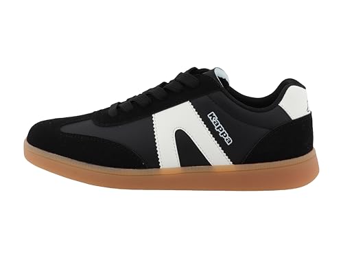 Supremo - Kappa 95k0312001, Zapatillas Mujer, Negro Blanco, 36 EU