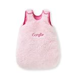 Corolle - 9000111150 Pink Plush Sleeping Bag for 30 cm Dolls from 18 Months