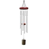 Aluminium-Windspiel für den Außenbereich, 66 cm, Aluminiumrohr, Garten-Windspiel, Retro-Metall-Windspiel, Dekorationen für Außenbereich, Hof, Veranda, Balkon, Terrasse, Garten