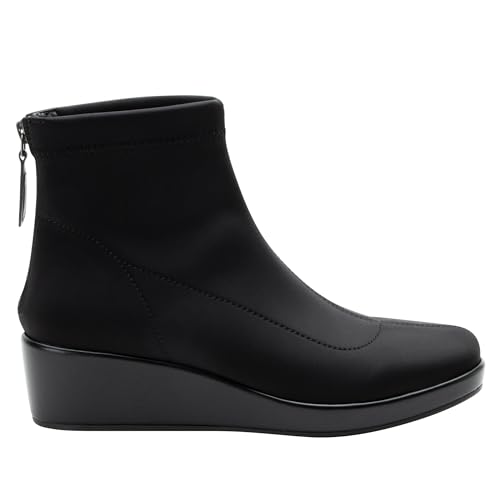 Alegria Womens Harmoni Stretch Wedge Bootie Shoes2