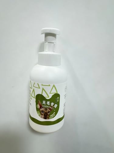 Image of Sphynx Cat Shampoo, Sphynx Cat Soothing Cleanser, Effectively Control Oil Moisturizes Skin, Eliminate Black Chin,Tail Decontamination, Cleanses Grease, Gentler Sphynx Cat Shampoo, 16.9Fl Oz