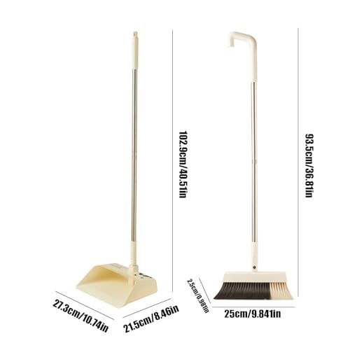 Pelle à poussière sur pied balai debout long manche balai poils doux maison cuisine bureau