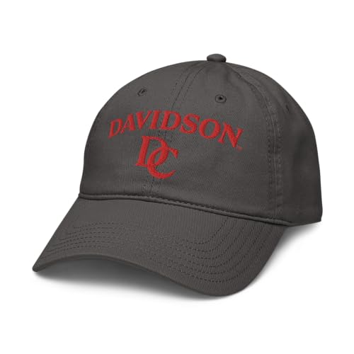 Davidson Wildcats Arched Officially Licensed Adjustable Baseball Hat