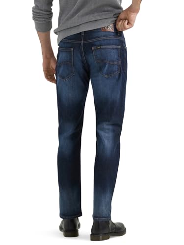 Image of Lee Men's Straight Fit Cotton Jeans
