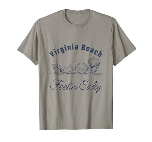 Playa Salty Virginia Feelin Camiseta