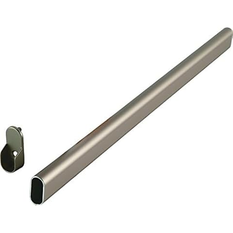 Top Shelf Hardware Oval Closet Rod Cover
