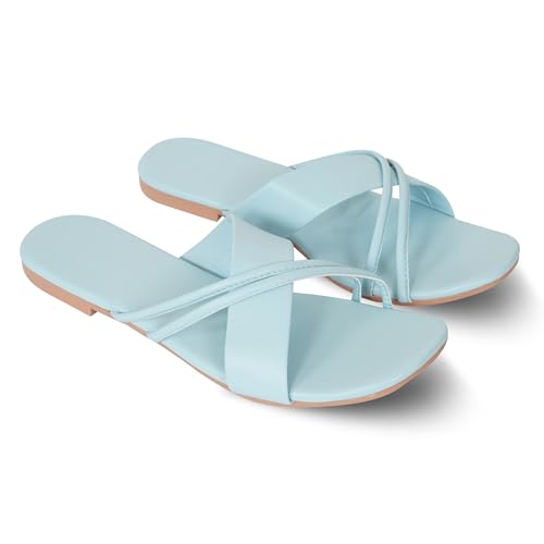 Image of Women's Lightweight Flip Flops | Comfortable Daily Wear Chappals | Soft Insole Slip-On Slippers for Girls & Women