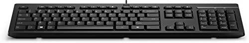 Clavier Filaire HP 125 – QWERTY, Pavé Numérique, Membrane - vue 8