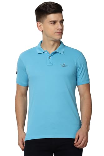 Image of Peter England Men's Slim Fit Polo Shirt