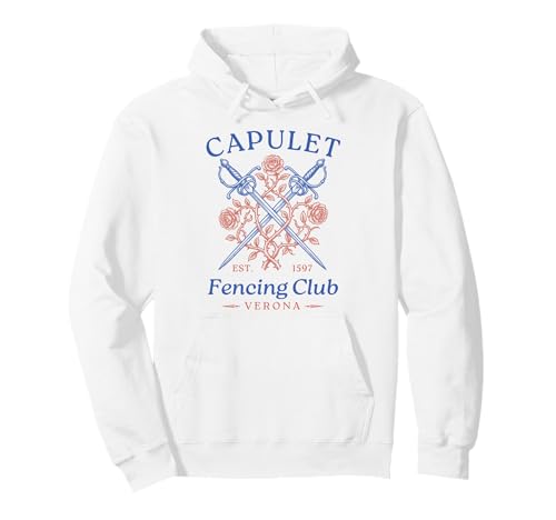 Capulet Fencing Club Romeo and Juliet Funny Book Lover �p�[�J�[