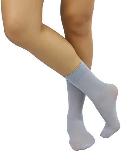 Image of ToBeInStyle Womens Pack of 6 Trouser Solid Print Anklet Socks