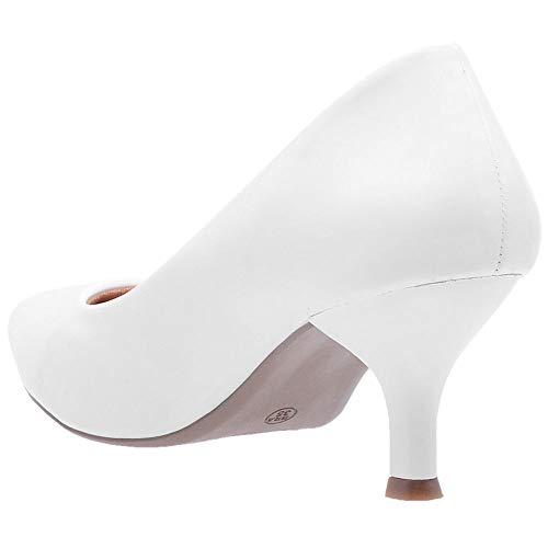 Scarpin Casual Feminino Ellas Online Branco