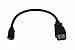 Produktbild mr!tech USB Host Kabel Datenkabel (20cm) OTG [on the go] USB Micro B (Stecker) auf USB A (Buchse) ersetzt CA-157 für Nokia 600, 603, 700, 701, C2-02, C2-03, C2-06, C3-01, C6-01, C7-00, E6-00, E7-00, N8, N810, N900, Oro, X3-02