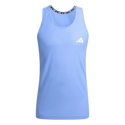 Adidas Homme Own The Run Tank Top, Blue Fusion, XL