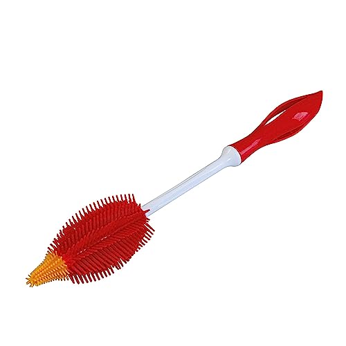 STONELINE® Silikon Flaschenbürste 35 cm, rot