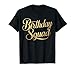 Birthday Squad Party Matching Family T-Shirt