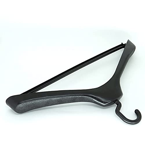 Kit Cabide Terno Preto Giratório - 20 unidades