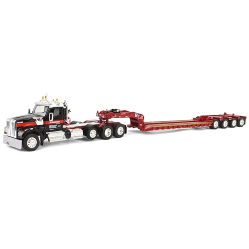 Kenworth W990 First Gear 1/64 pour diorama de convoi exceptionnel avec remorque Fontaine Mammoet