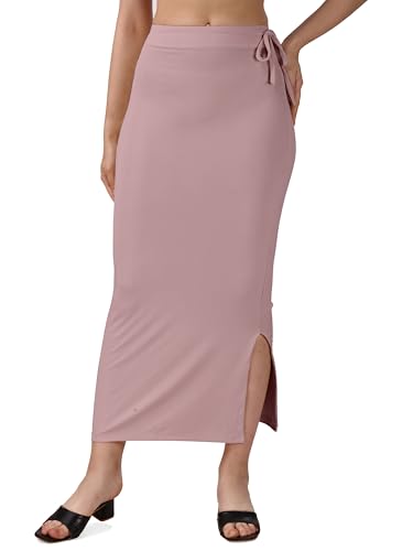 Image of Mehrang Microfiber Saree Shapewear Petticoat for Women, Cotton Blended Shape Wear Dress for Saree