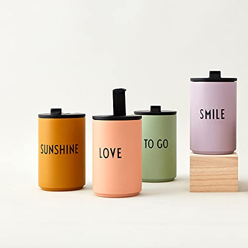 Thermobecher von Design Letters für unterwegs