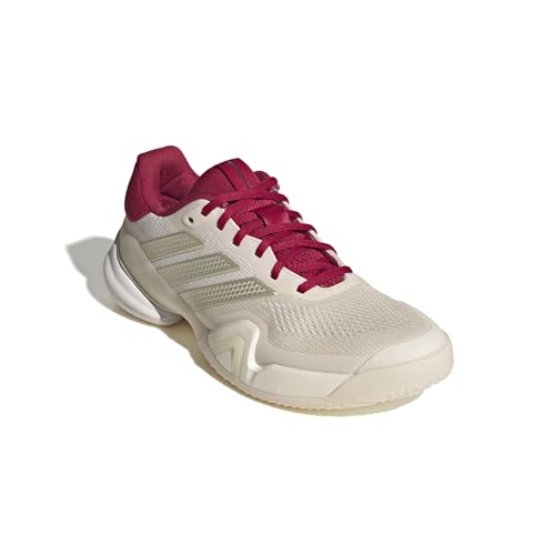 Image of adidas Mens Barricade 14 Tennis Sneakers Shoes - Black, Orange