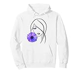 Pretty Girls, Flowers Black and White Shapes Mania