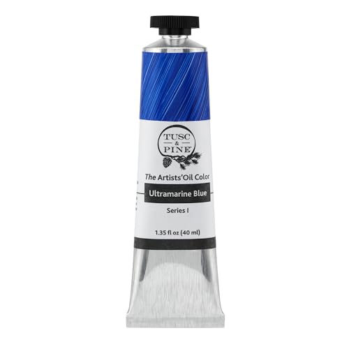 Tusc & Pine Artist Oil Paint - Ultramarine Blue, 40