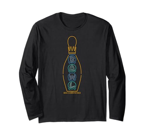The Big Lebowski Bowling Pin Long Sleeve T-Shirt