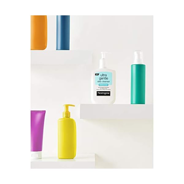 Neutrogena-Ultra-Gentle-Hydrating-Daily-Facial-Cleanser-for-Sensitive-Skin-Acne-Eczema-Rosacea-Oil-Free-Soap-Free-Hypoallergenic-Non-Comedogenic-Creamy-Face-Wash-12-fl-oz Neutrogena Ultra Gentle Hydrating Facial Cleanser, Non-Foaming Face Wash for Sensitive Skin, Gently Cleanses Face Without Over Drying, Oil-Free, Soap-Free, Fragrance-Free, 12 fl. oz