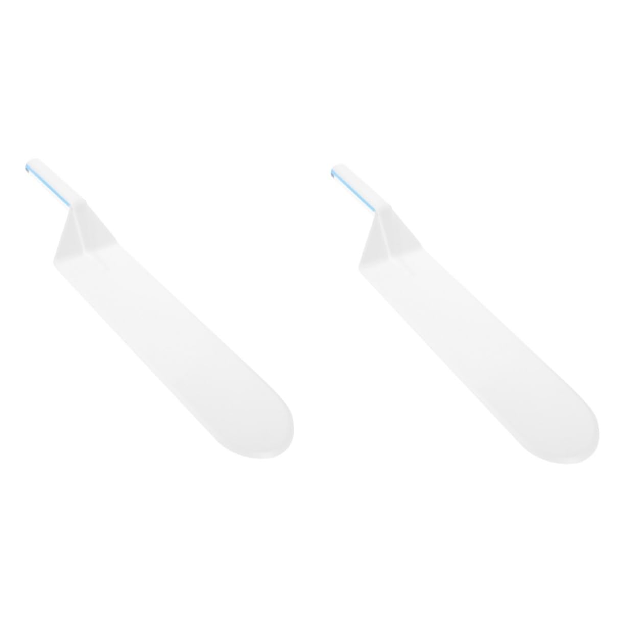 Toyvian 2pezzi Shovel Per Carte Da Gioco Plastica Riusabile Design Leggero e Portatile Per Poker e Giochi Di Carte Previene Graffi e Infortuni Durante Gioco