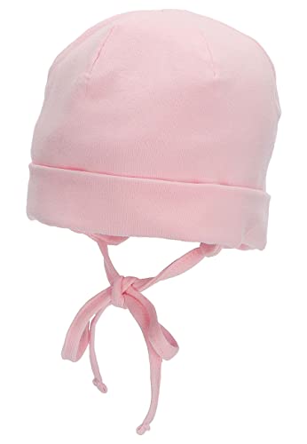 Sterntaler Baby - Mädchen Schirmmütze mit Nackenschutz M tze, Rosa, 37 EU