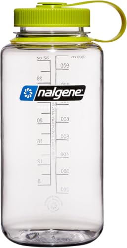 Image of Nalgene 32 oz Wide Mouth Water Bottle | BPA-Free, Durable & Leak Proof, Lightweight Bottle for Hiking & Gym, Work & Travel