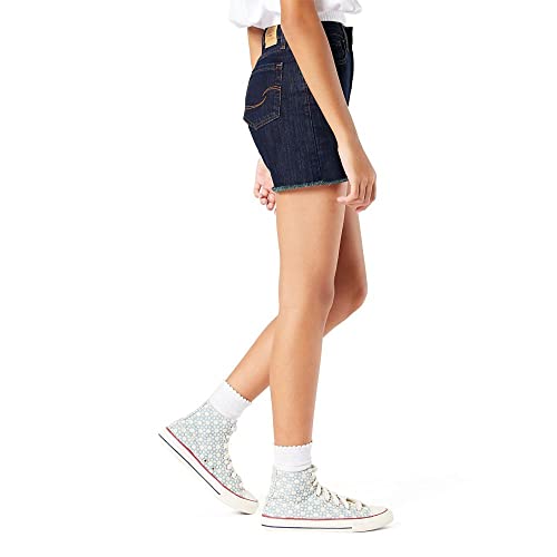 Levi Strauss Signature Gold Girls' High Rise Cut-Off Short, (New) New Glory Days Sig, 5 - image 2