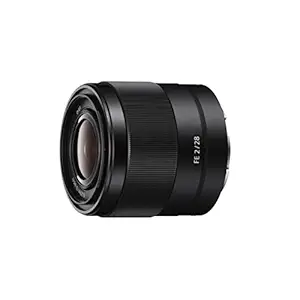 Sony E Mount Fe 28Mm F2 Full-Frame Lens (Sel28F20) | Wide-Angel Prime | for Photography & Videography - Black