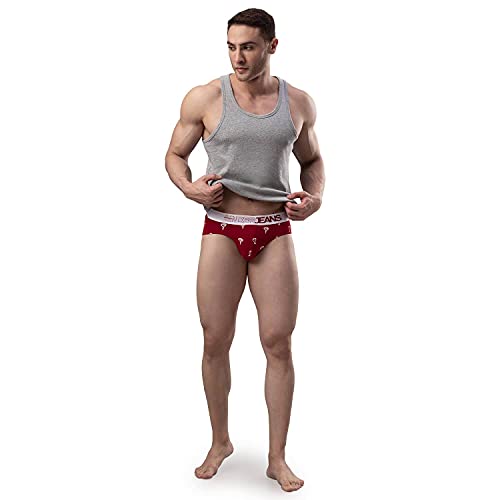 Image of Underjeans Men Cotton Blend Brief