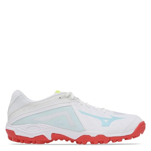 Mizuno Wave Lynx, Zapatillas para Caminar Hombre, White Clearwater Cayenne, 38 EU