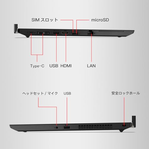 undefined 【整備済み品】レノボ thinkpad L15 Gen1ノートパソコン office搭载,Core i5 第10世代パソコン32GB 512SSD,15.6インチ(1920×1080)中古ノートPC Windows 11 Pro の商品画像 6