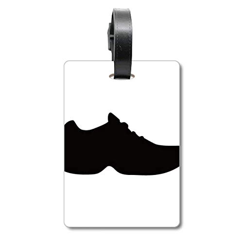 Chaussures de sport homme motif silhouette noir baskets de course légères et confortables