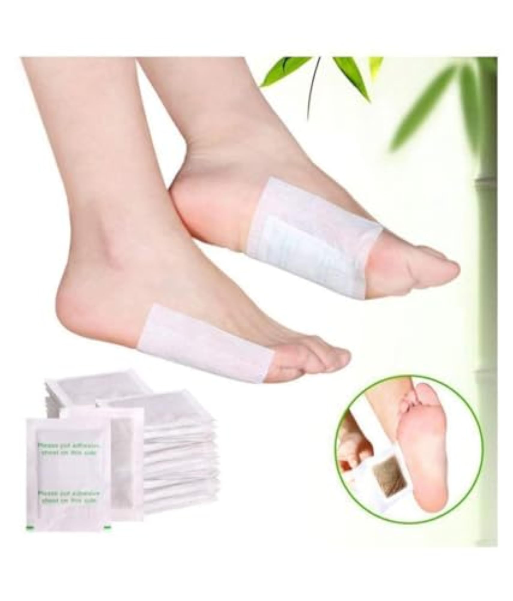 Kinoki Cleansing Detox Adhesive Foot Patches (Pack of 10)