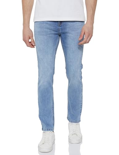 INKD Men's Slim Fit Jeans - Mid-Rise | Cotton Blend | Stretchable ...